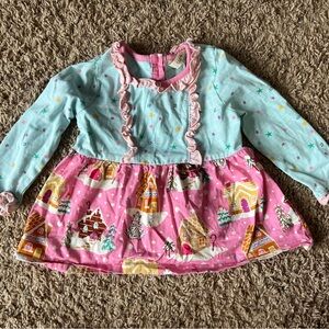 Matilda Jane Long Sleeve gingerbread holiday Christmas tunic